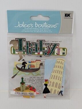 Jolee's Boutique Italy Dimensional Stickers